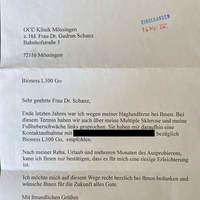 Brief Dr. Schanz